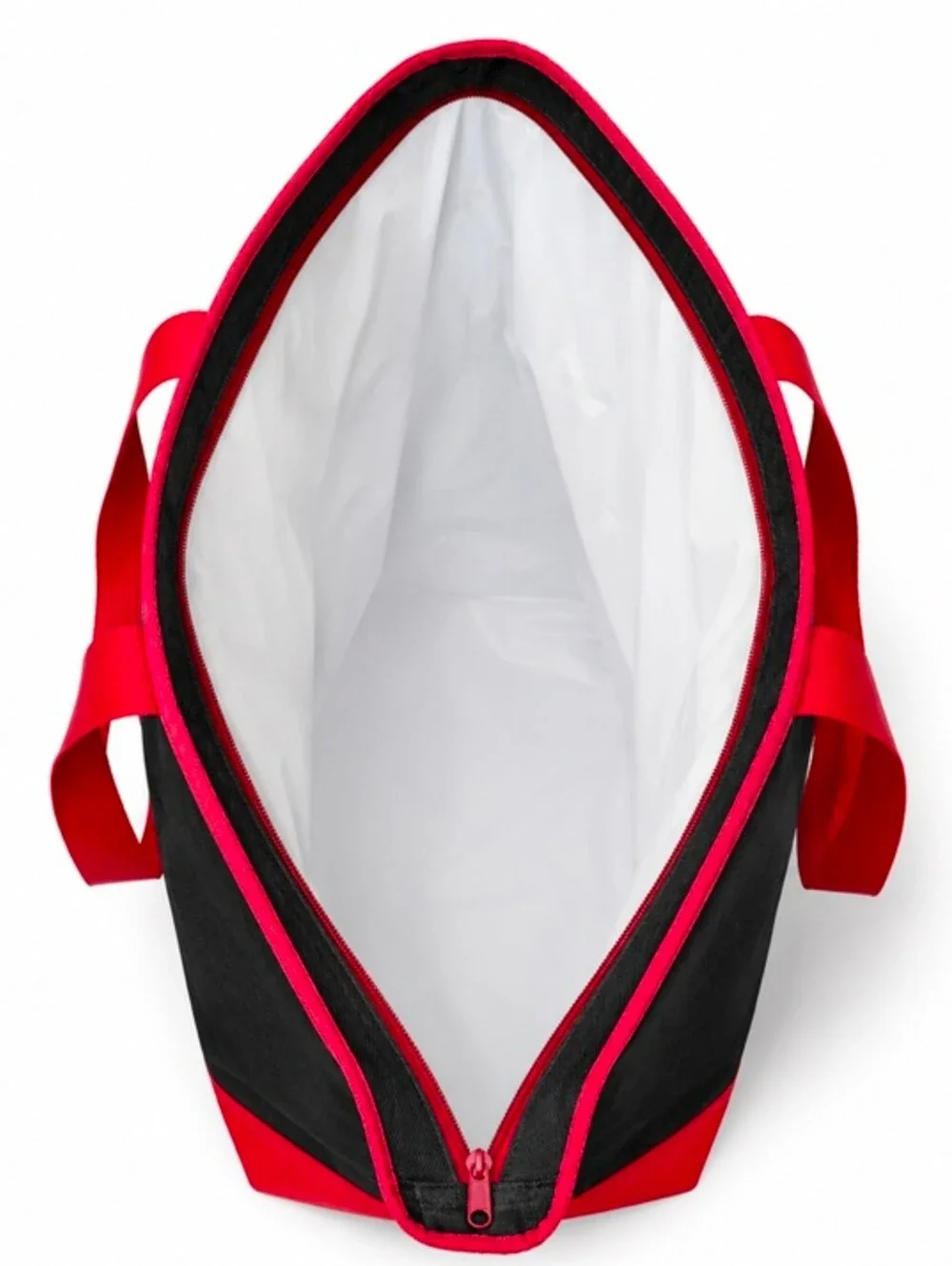 🆕Trader Joes Black Red Insulated XL Cooler Tote Reusable Shopping Bag NWT 🆓 🎁